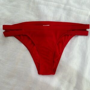 Xhilaration red bikini bottoms